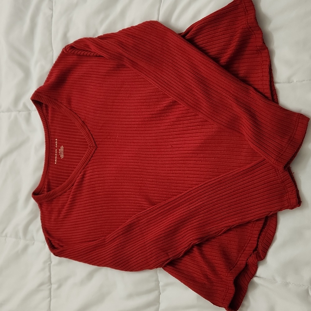 American Eagle Women Light Sweater SP